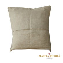 Load image into Gallery viewer, Hand embroidered pure linen cushion
